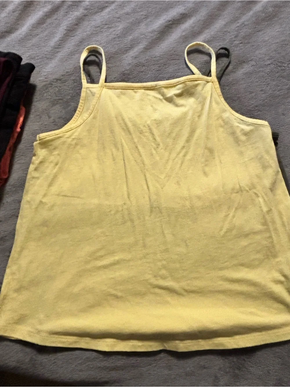 2 Old Navy Tank Green/Yellow - Picture 3 of 5